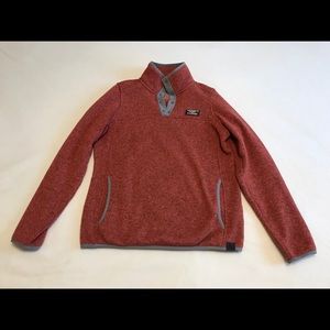 LL Bean Pullover (Sienna Clay, XS Reg)